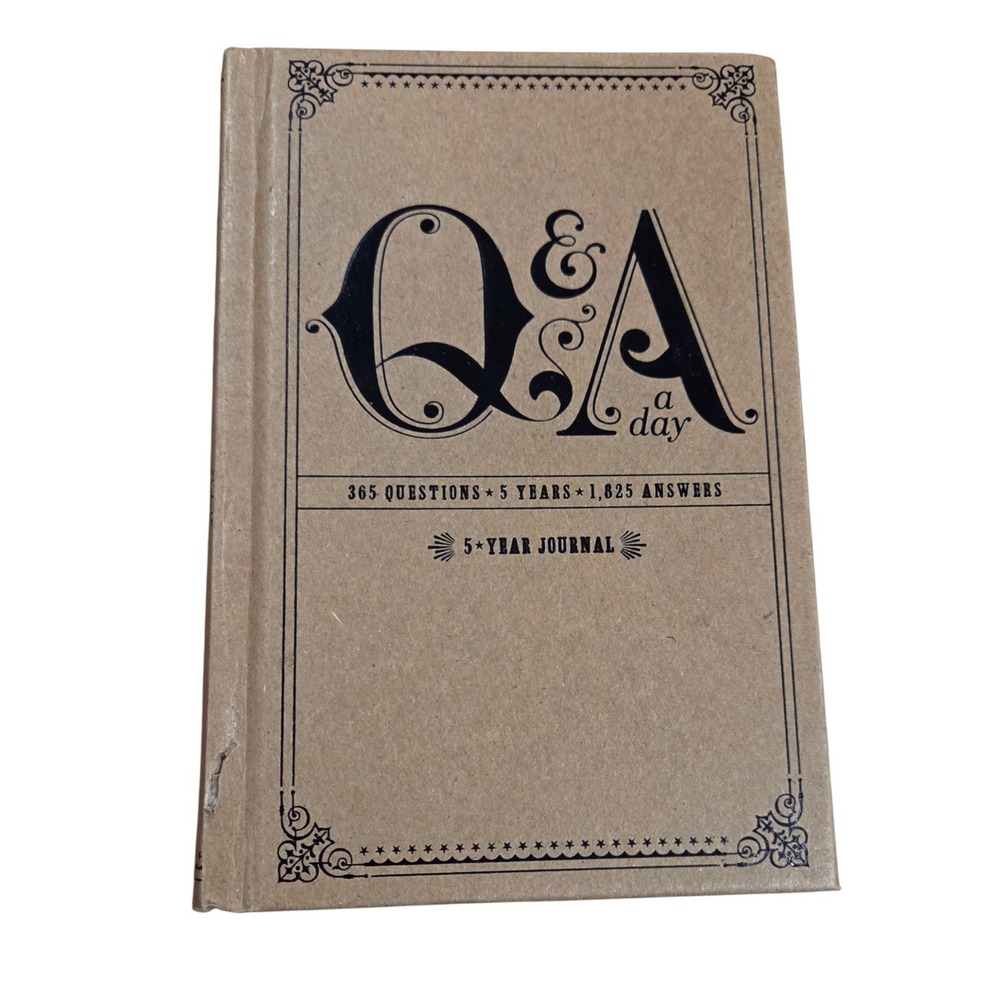 Question & Answer Time Capsule 5 Year Journal-365 Questions Hardcover‎